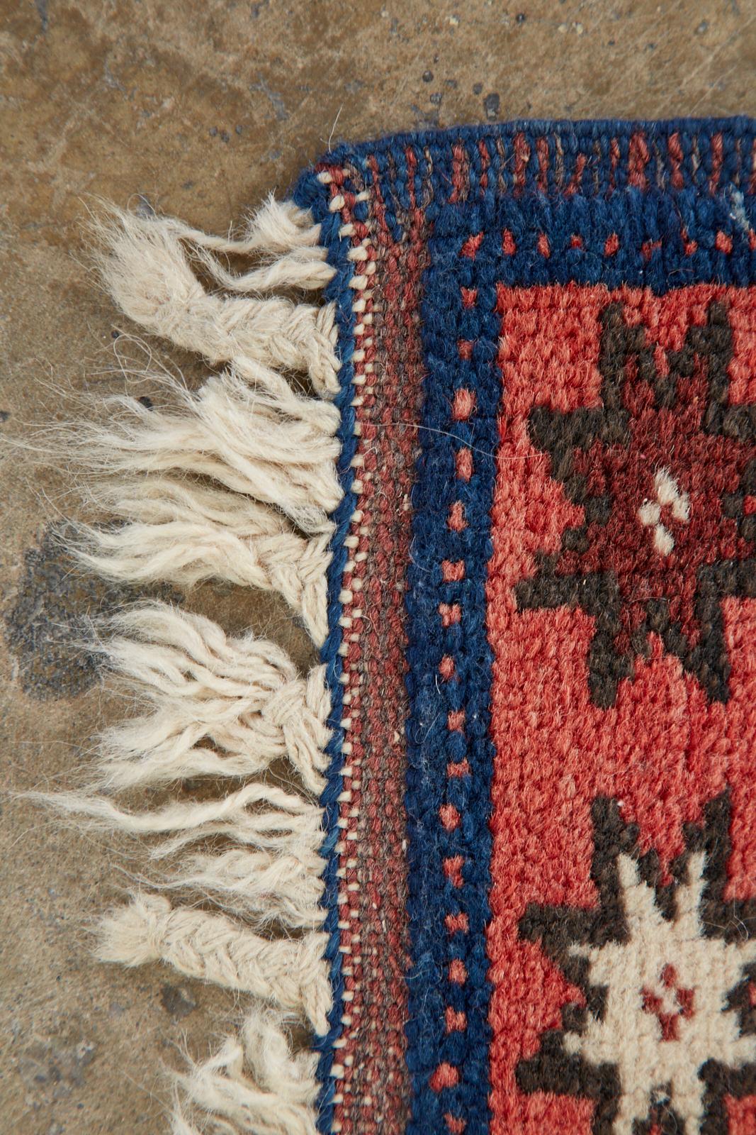 Vintage Turkish Anatolian Konya Rug 7