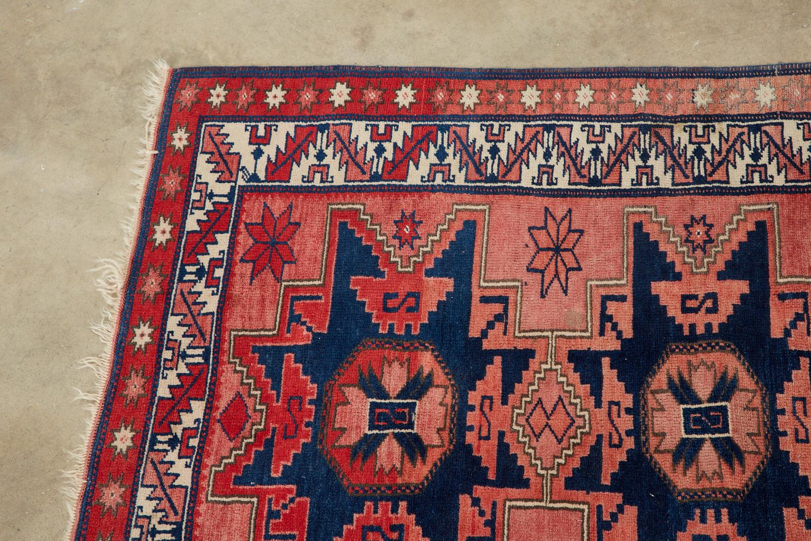 20th Century Vintage Turkish Anatolian Konya Rug