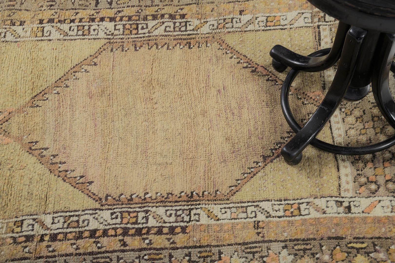 Hand-Knotted Vintage Turkish Anatolian Maden by Mehraban Rugs