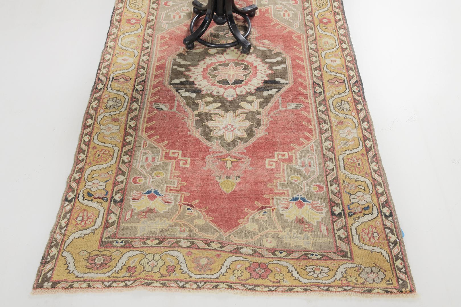 Early 20th Century Vintage Turkish Anatolian Maden by Mehraban Rugs For Sale
