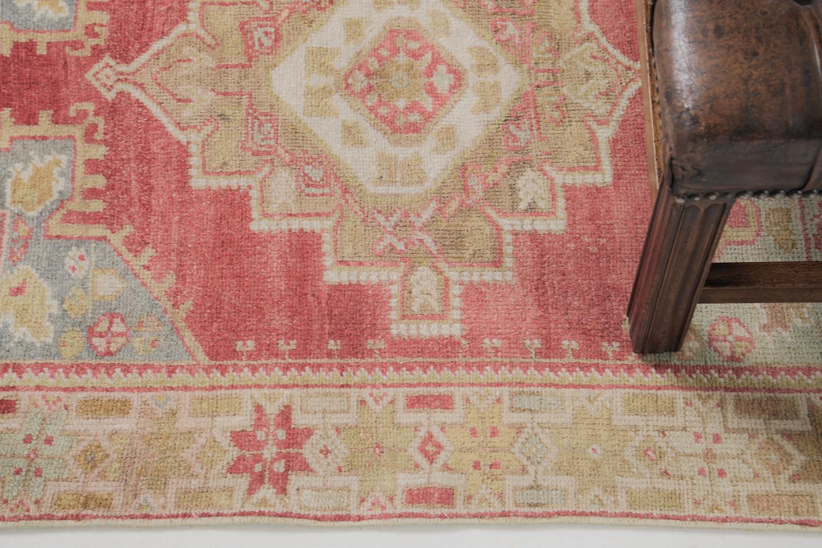 Vintage Turkish Anatolian Maden by Mehraban Rugs For Sale 1