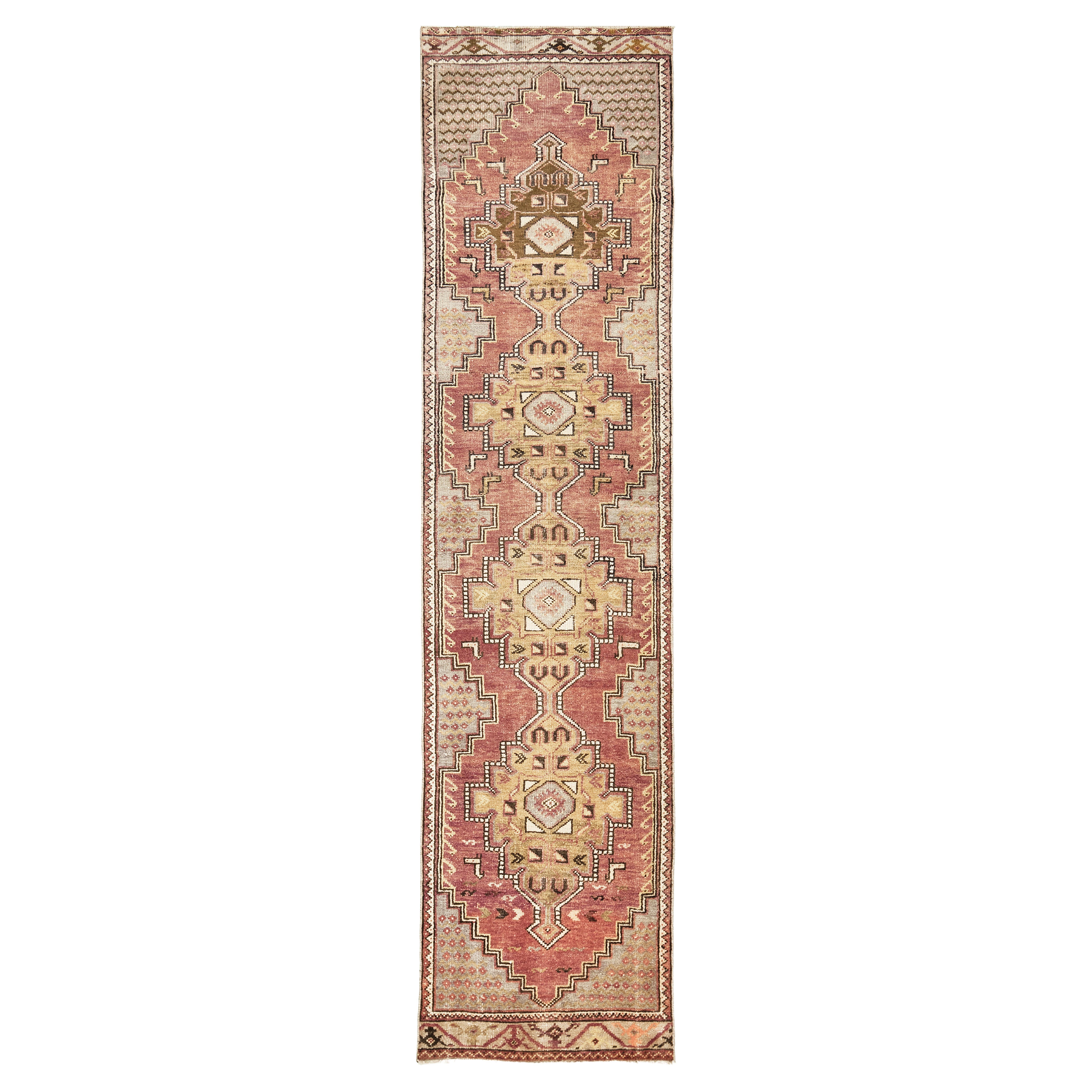 Vintage Turkish Anatolian Maden by Mehraban Rugs