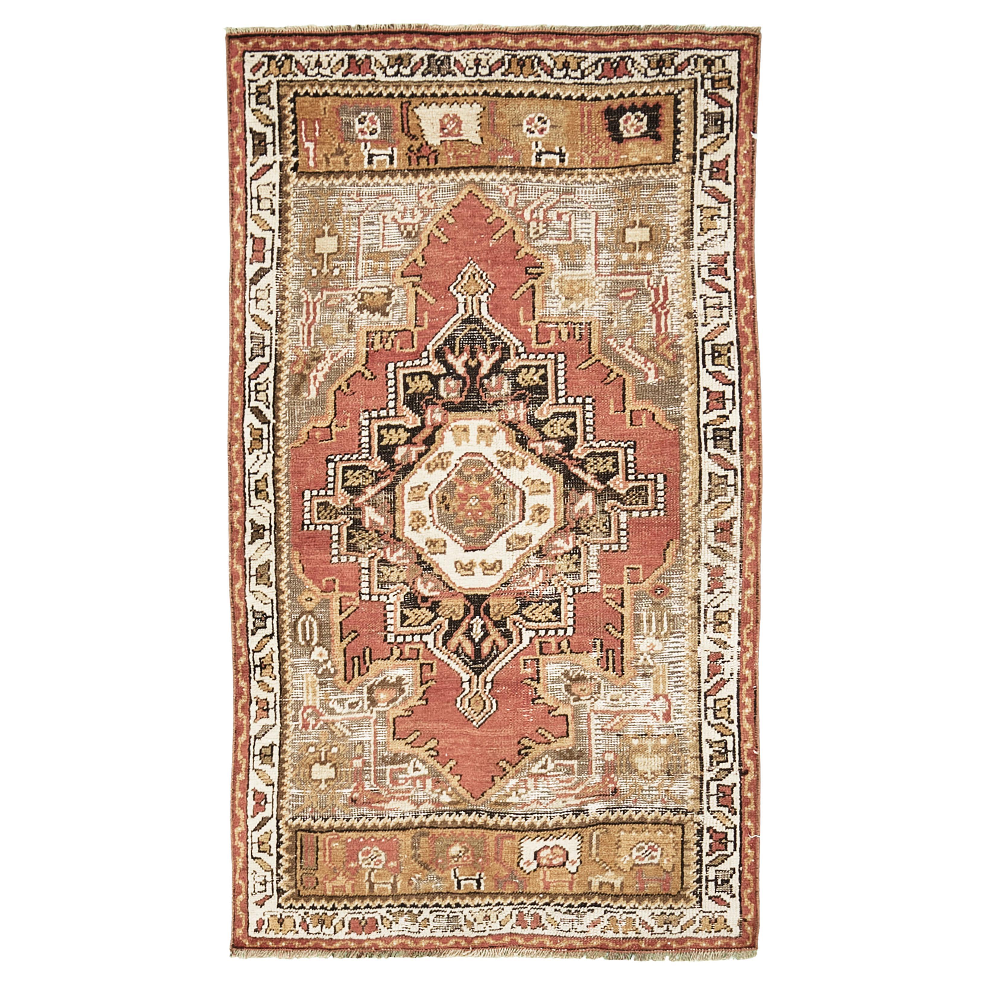 Vintage Turkish Anatolian Maden by Mehraban Rugs For Sale