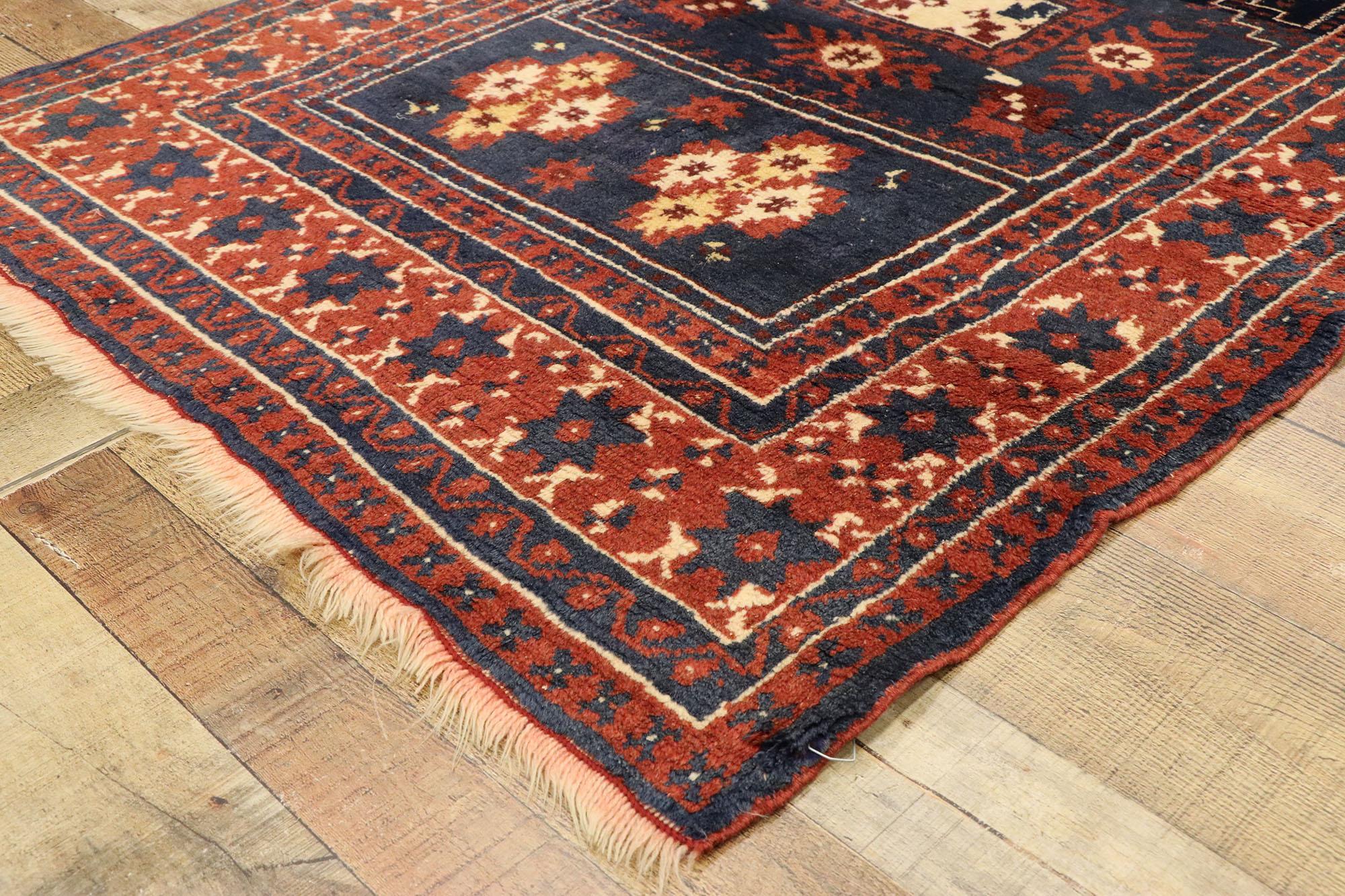 20th Century Vintage Turkish Anatolian Prayer Rug For Sale