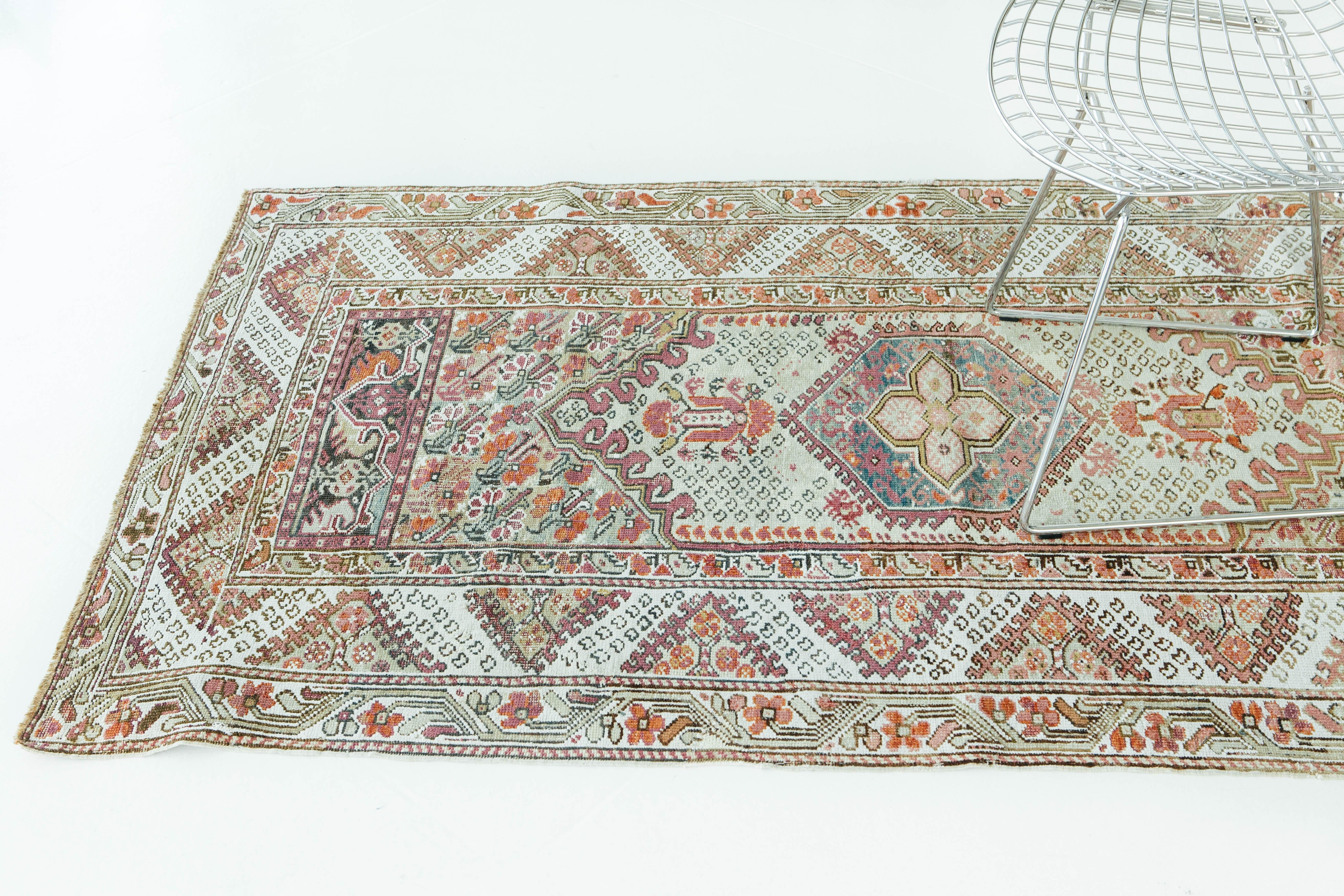 Vintage Turkish Anatolian Rug For Sale 4