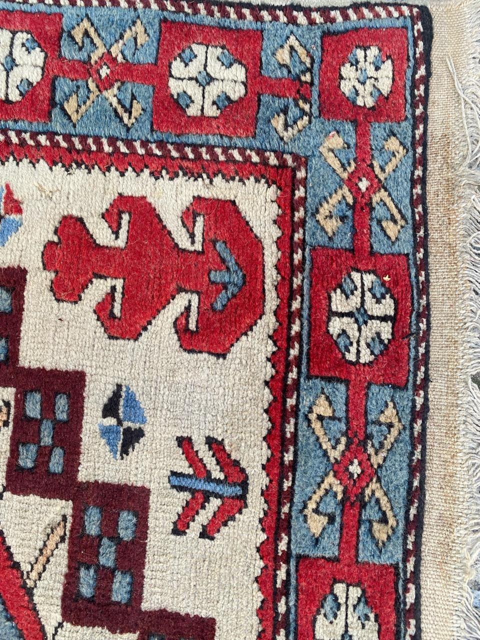 Bobyrug’s Vintage Turkish Anatolian Rug For Sale 8