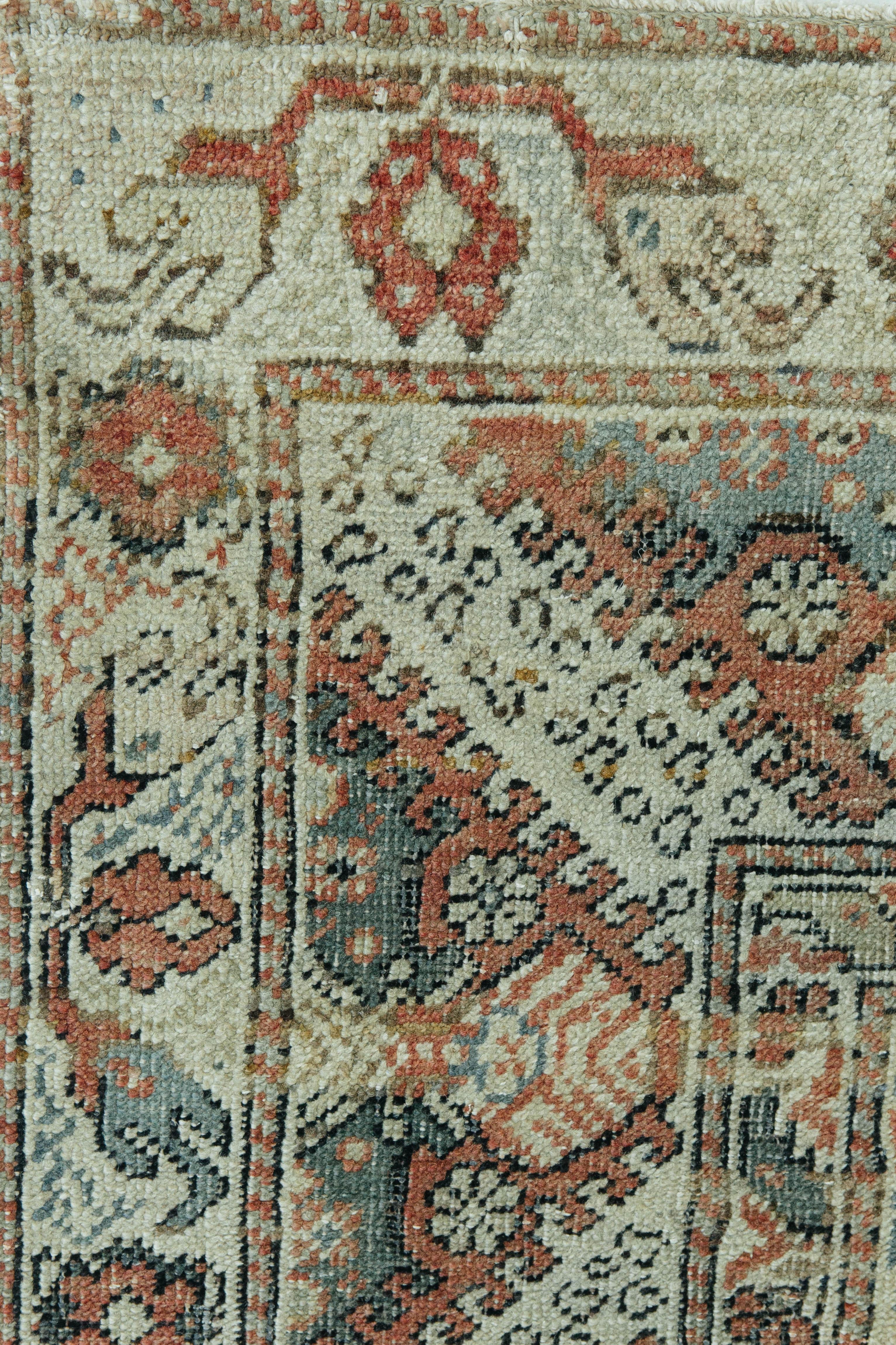 An exquisite vintage Turkish Anatolian rug that will leave lasting impressions. This piece showcases traditional Anatolian designs including the central medallion and the geometric and symmetric patterning of floral scrolls. Vintage Turkish
