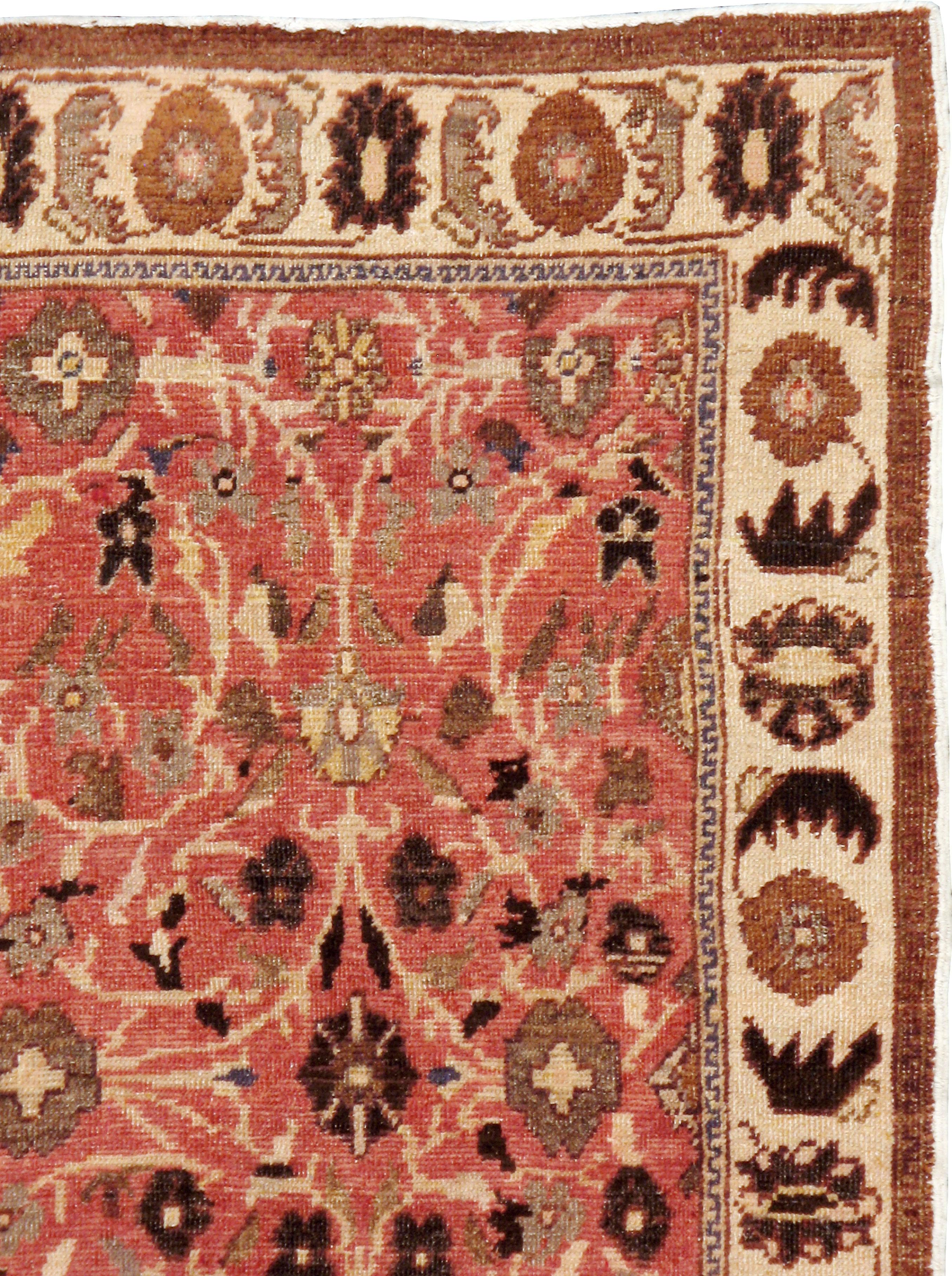 Hand-Knotted Vintage Turkish Anatolian Rug
