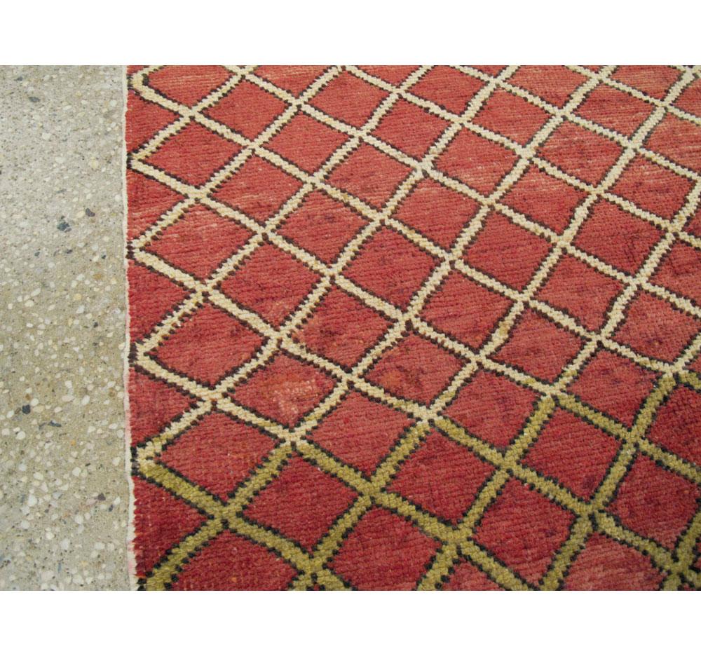 Türkischer anatolischer Teppich (Moderne der Mitte des Jahrhunderts) im Angebot