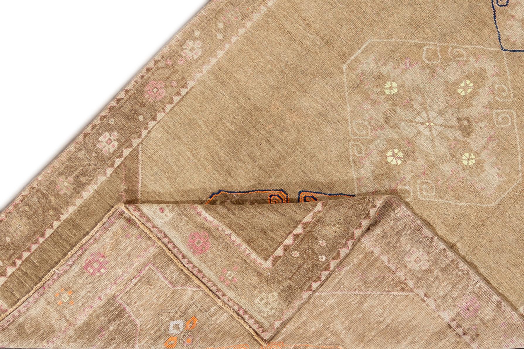 Oushak Vintage Turkish Anatolian Rug For Sale