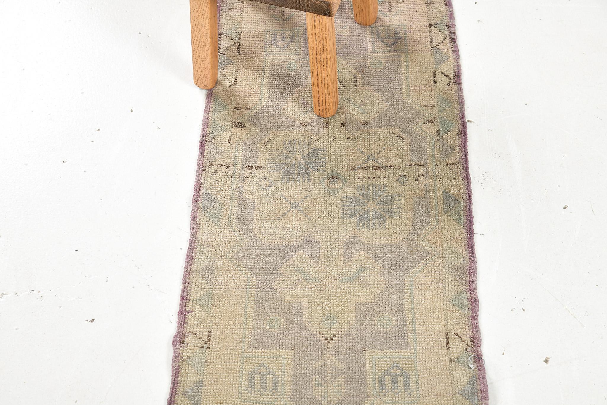 Late 20th Century Vintage Turkish Anatolian Rug For Sale