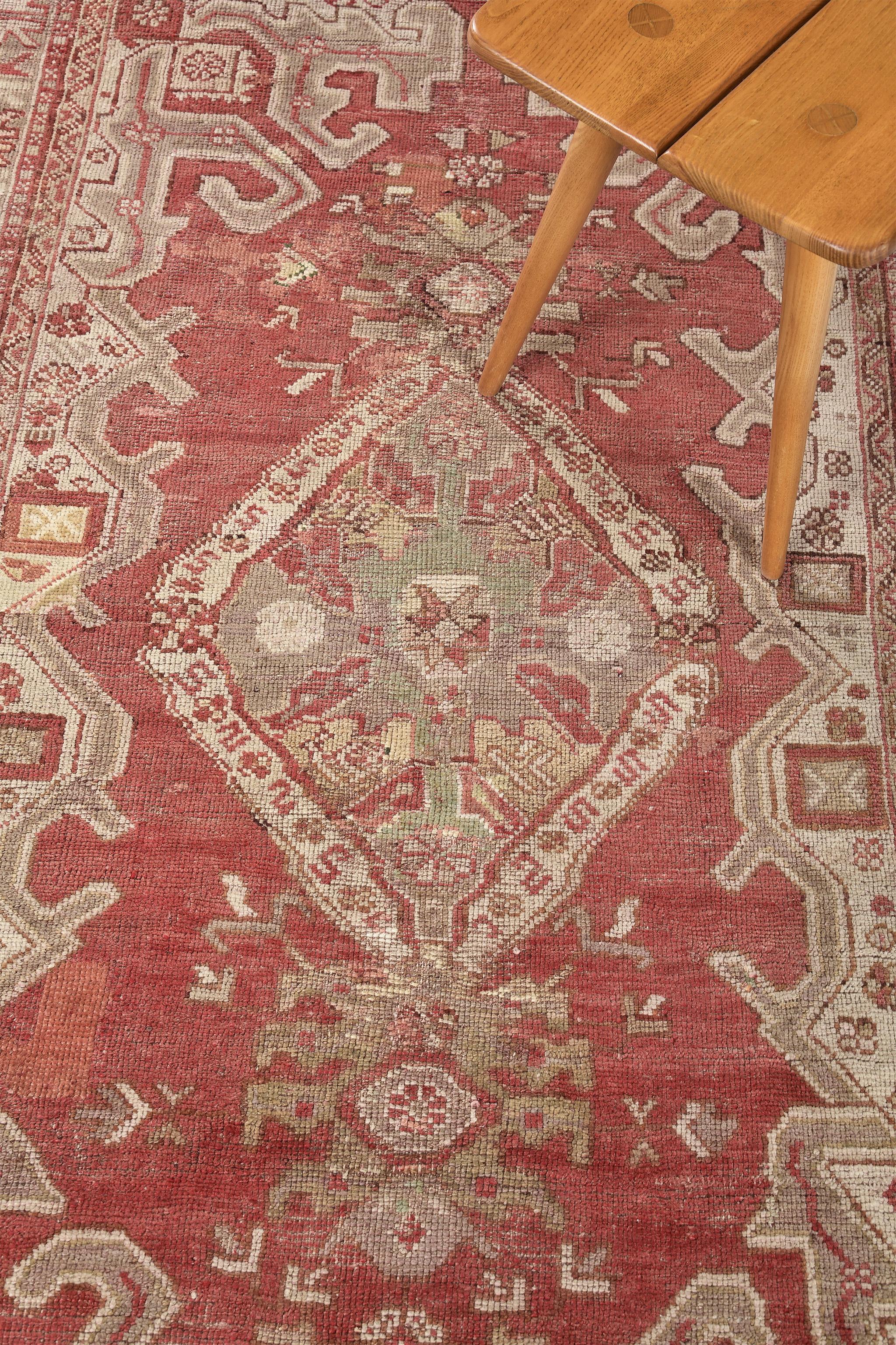 Türkischer Anatolischer Vintage-Teppich (Ende des 20. Jahrhunderts) im Angebot