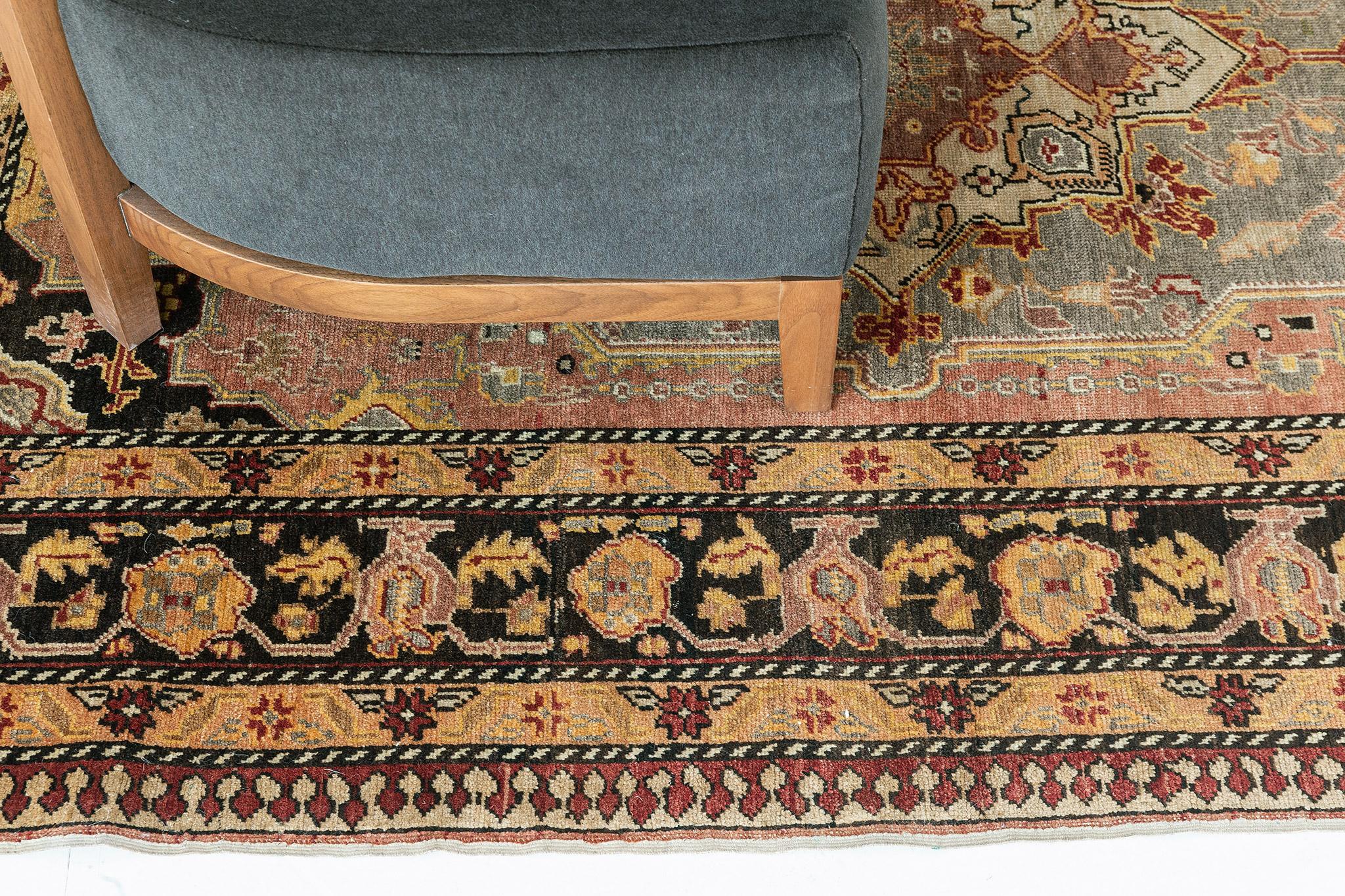 Wool Vintage Turkish Anatolian Rug For Sale