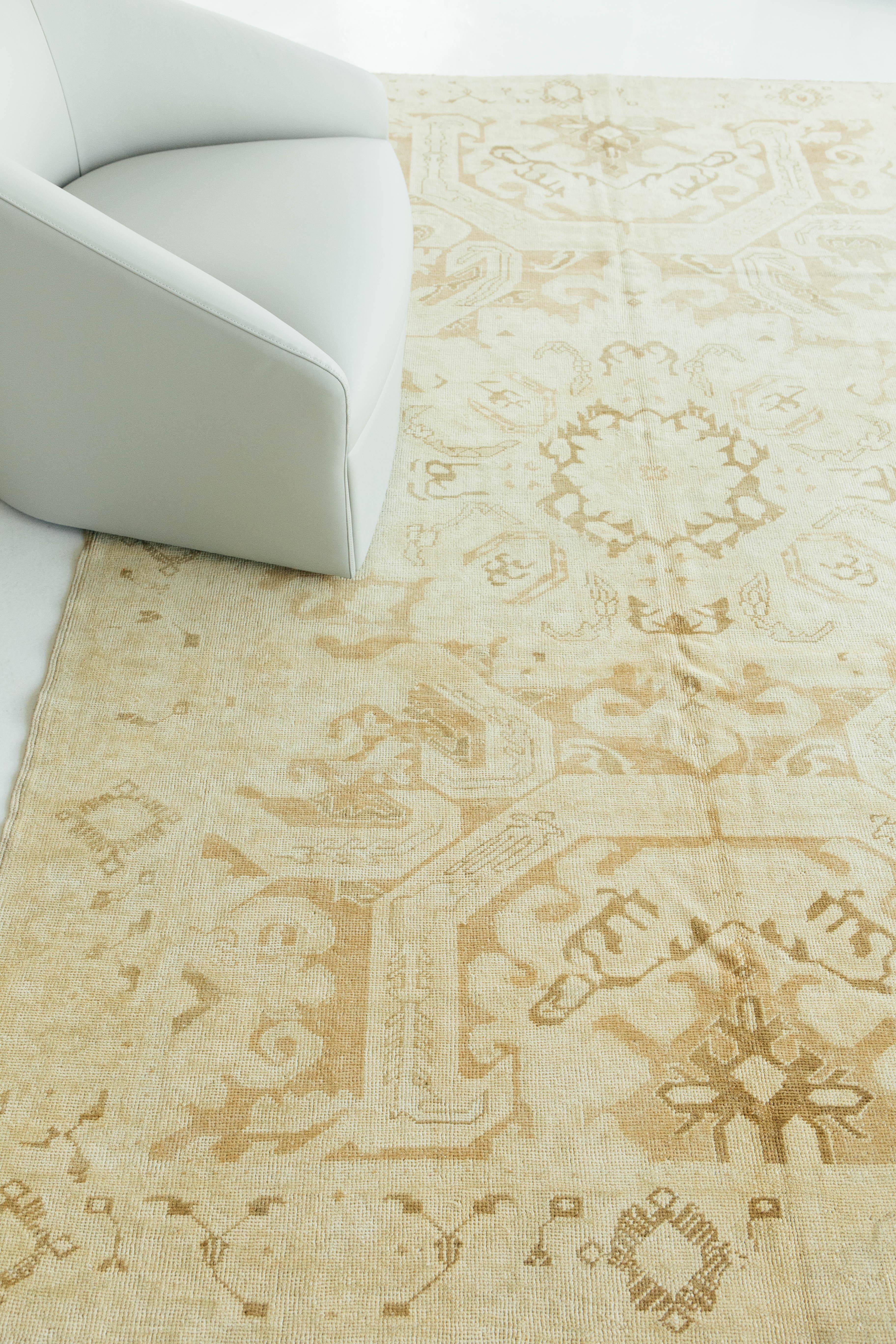 Türkischer anatolischer Teppich im Vintage-Stil im Angebot 3