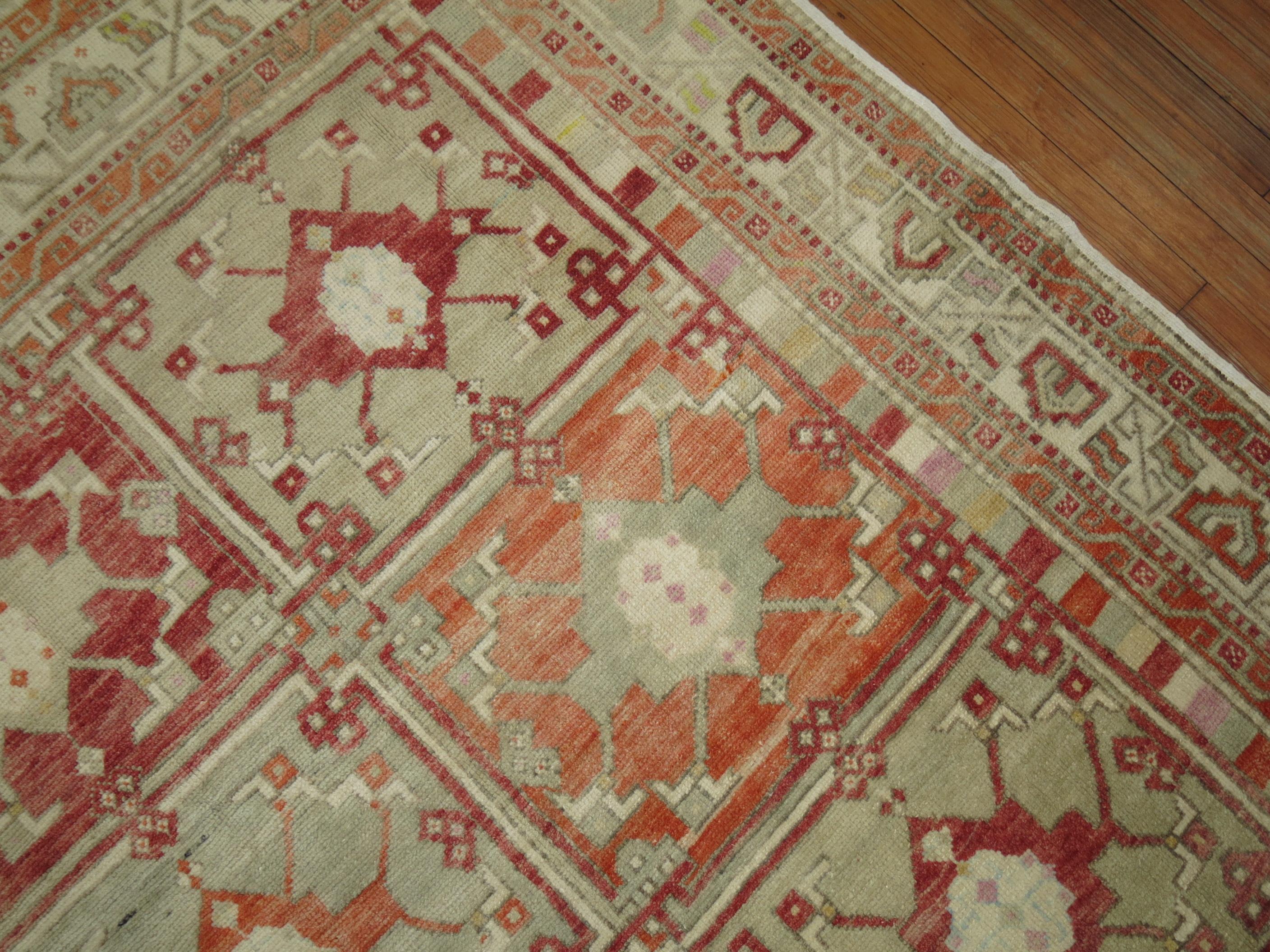 Zabihi Collection Vintage Turkish Anatolian Rug 2