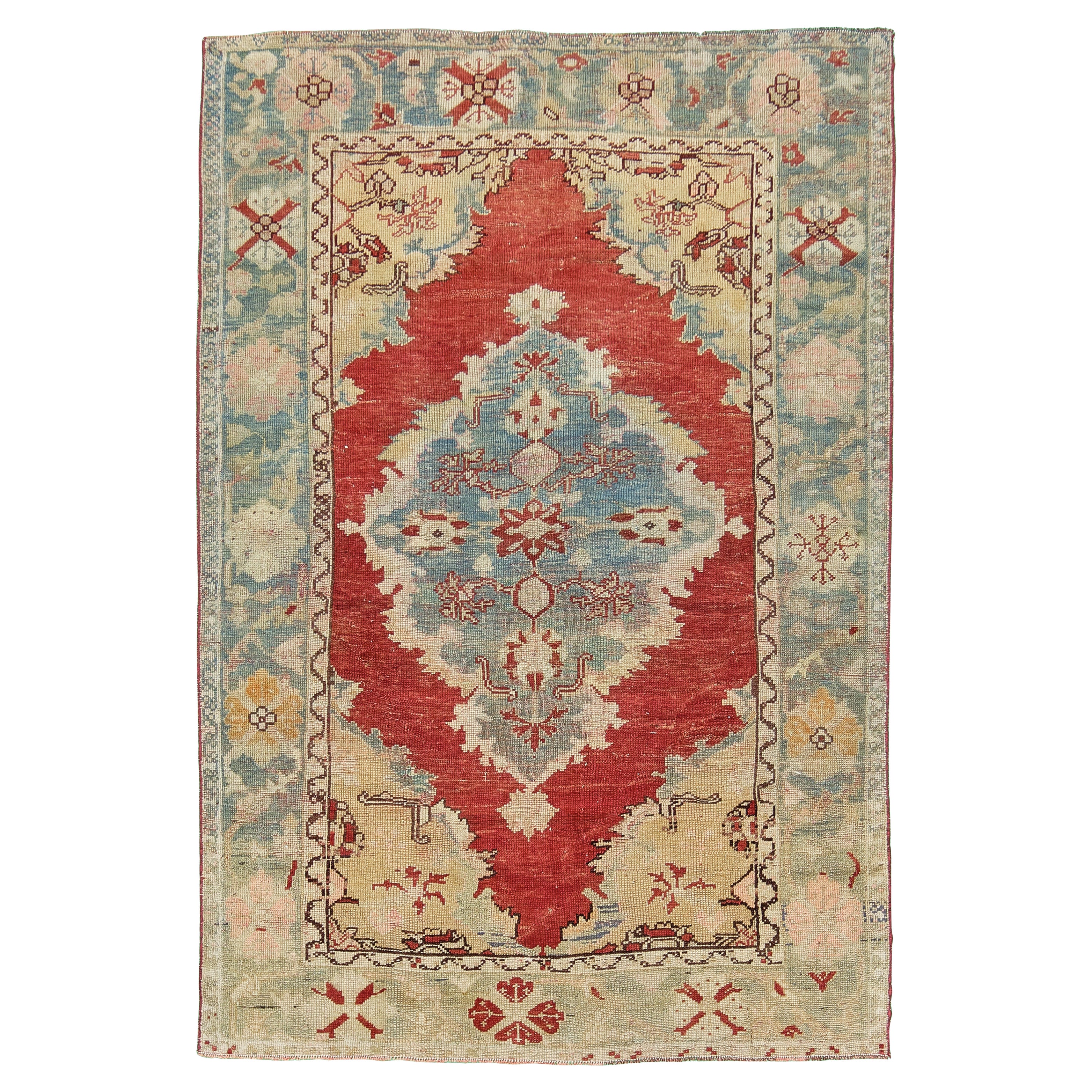 Türkischer Anatolischer Vintage-Teppich