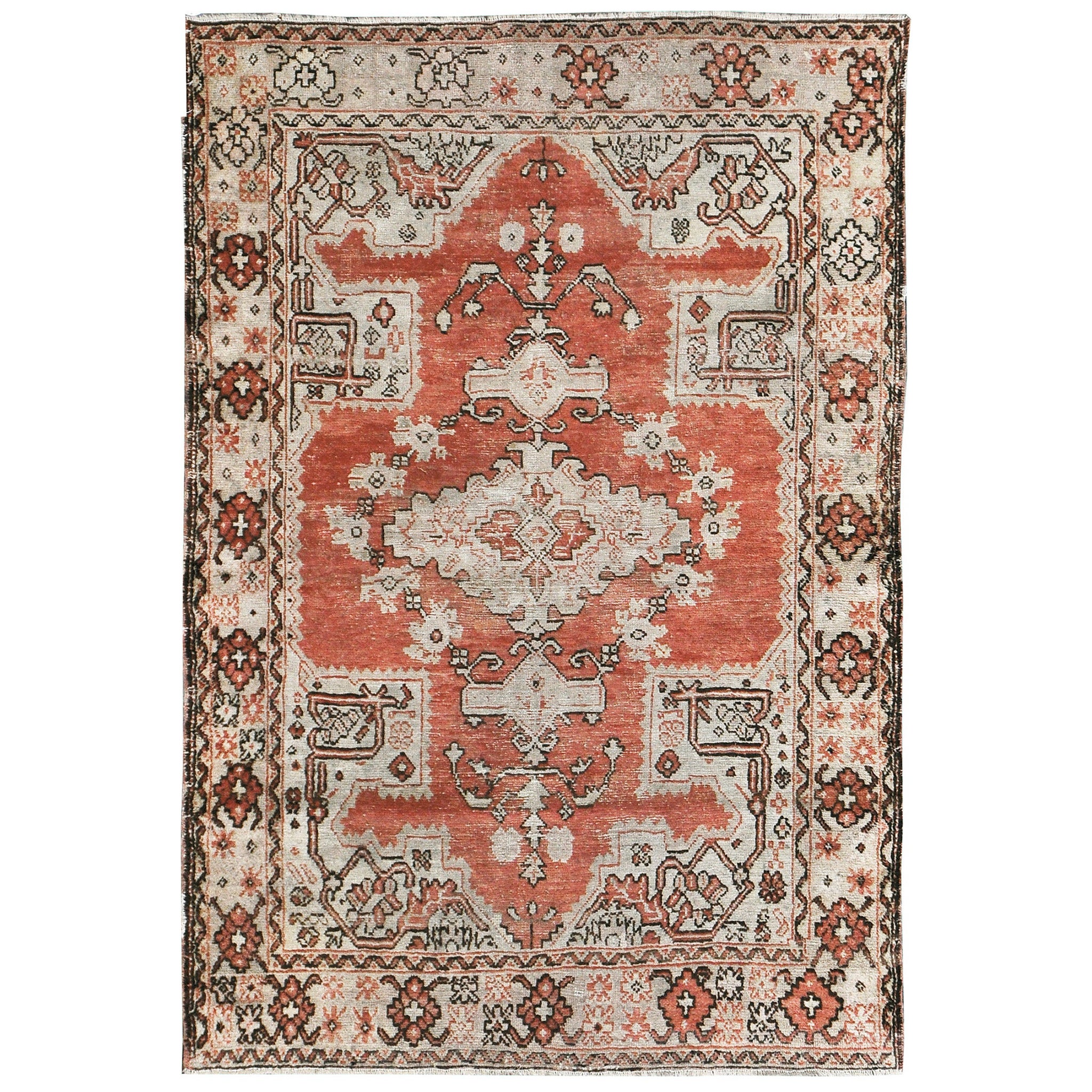 Türkischer Anatolischer Vintage-Teppich