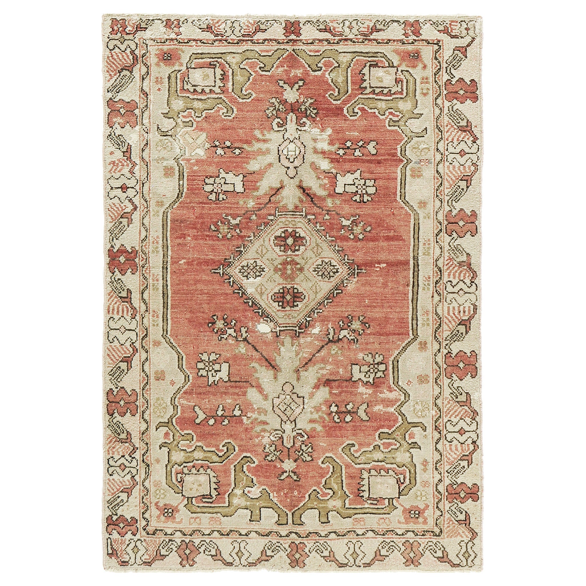 Türkischer Anatolischer Vintage-Teppich