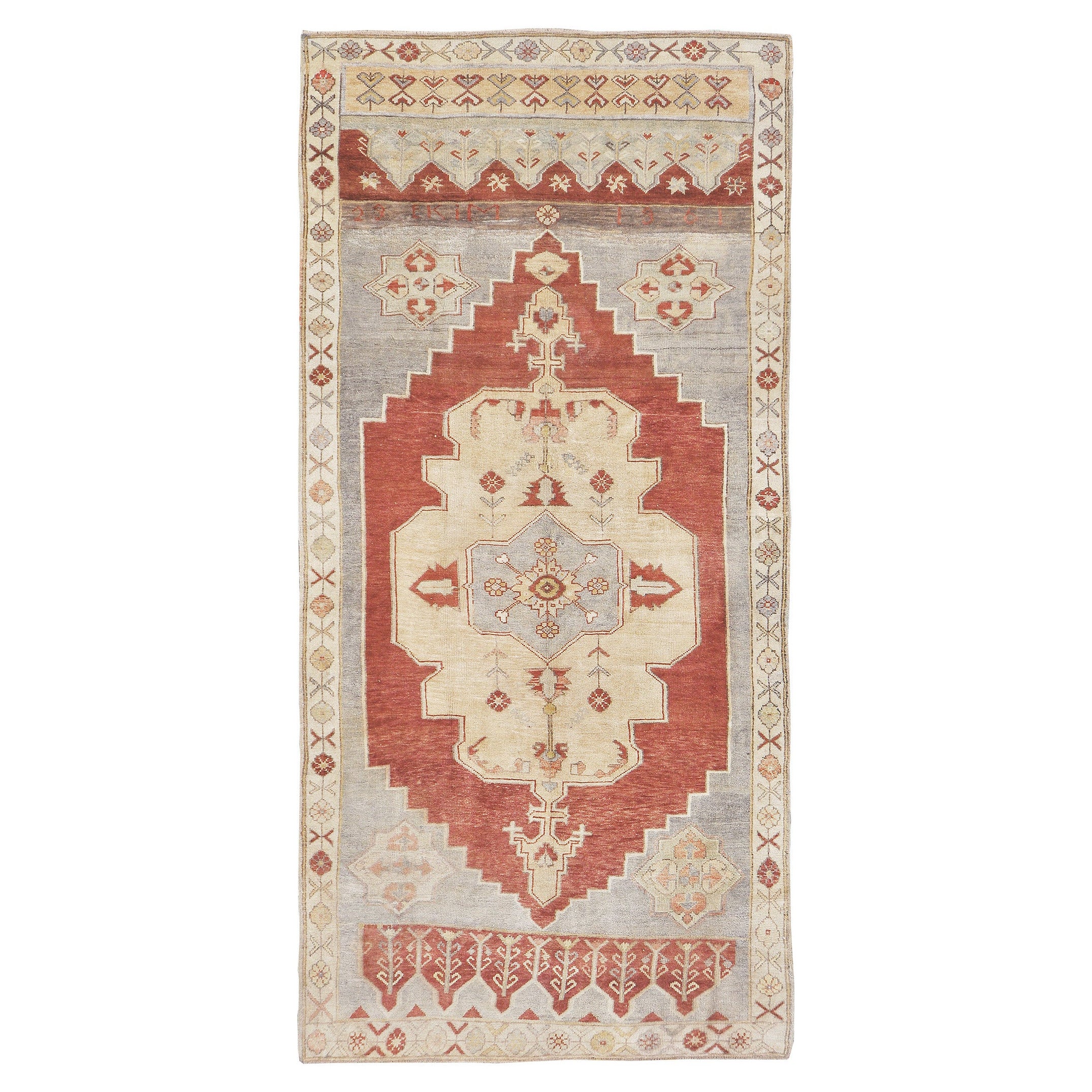 Türkischer Anatolischer Vintage-Teppich