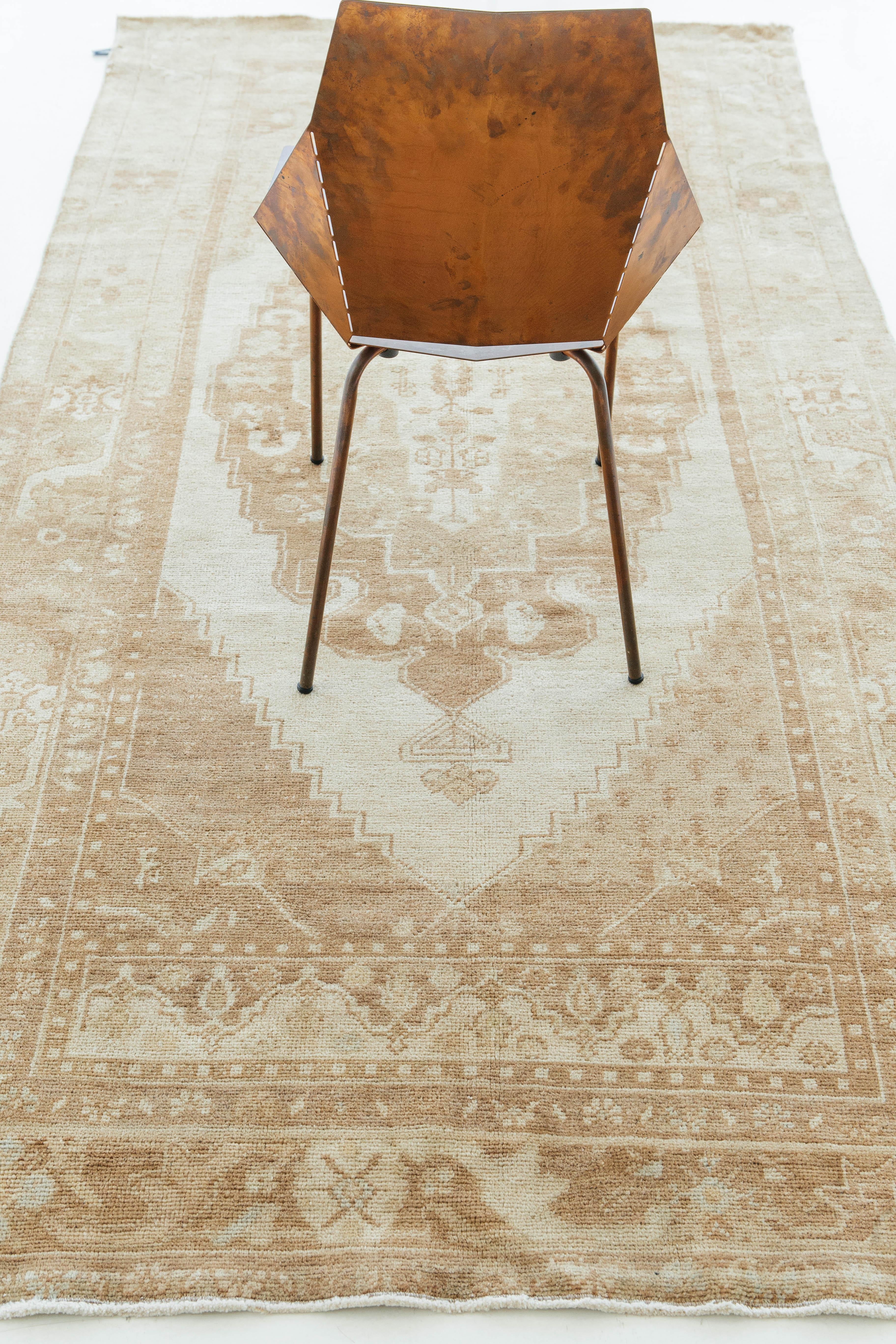 Vintage Turkish Anatolian Runner In Good Condition For Sale In WEST HOLLYWOOD, CA