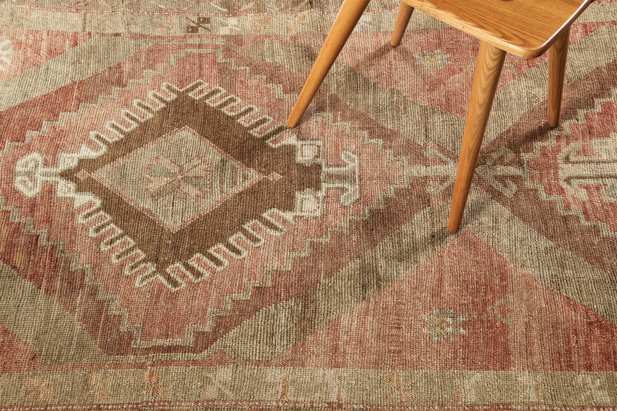 Mid-20th Century Vintage Turkish Anatolian Runner For Sale