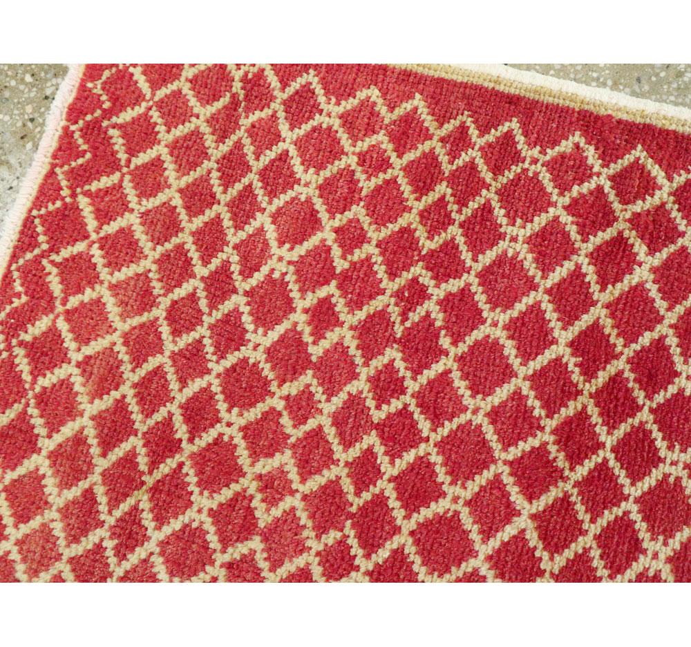 Tissé à la main Tapis de couloir turc vintage d'Anatolie en vente