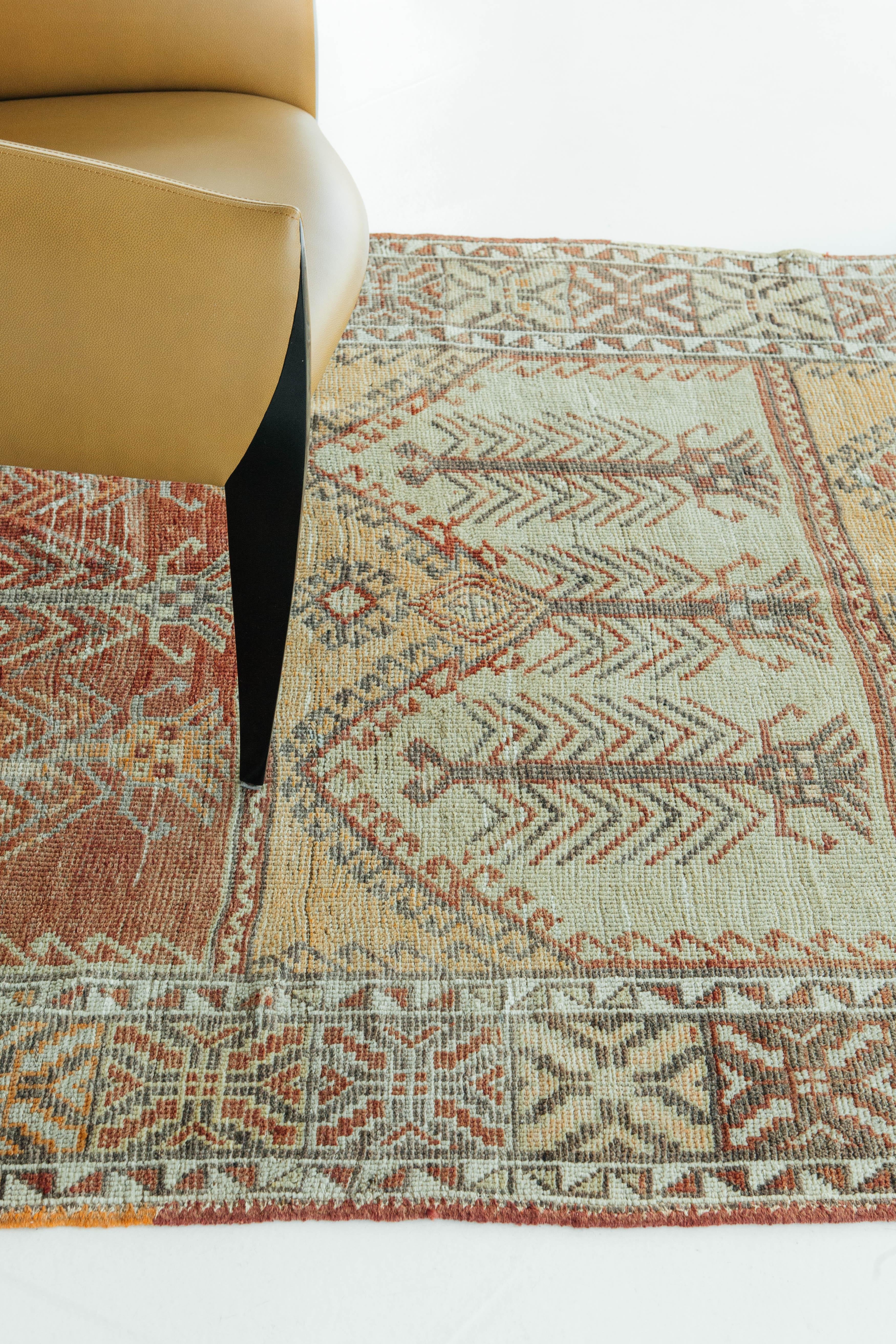 Türkischer anatolischer Läufer:: Vintage (Wolle) im Angebot