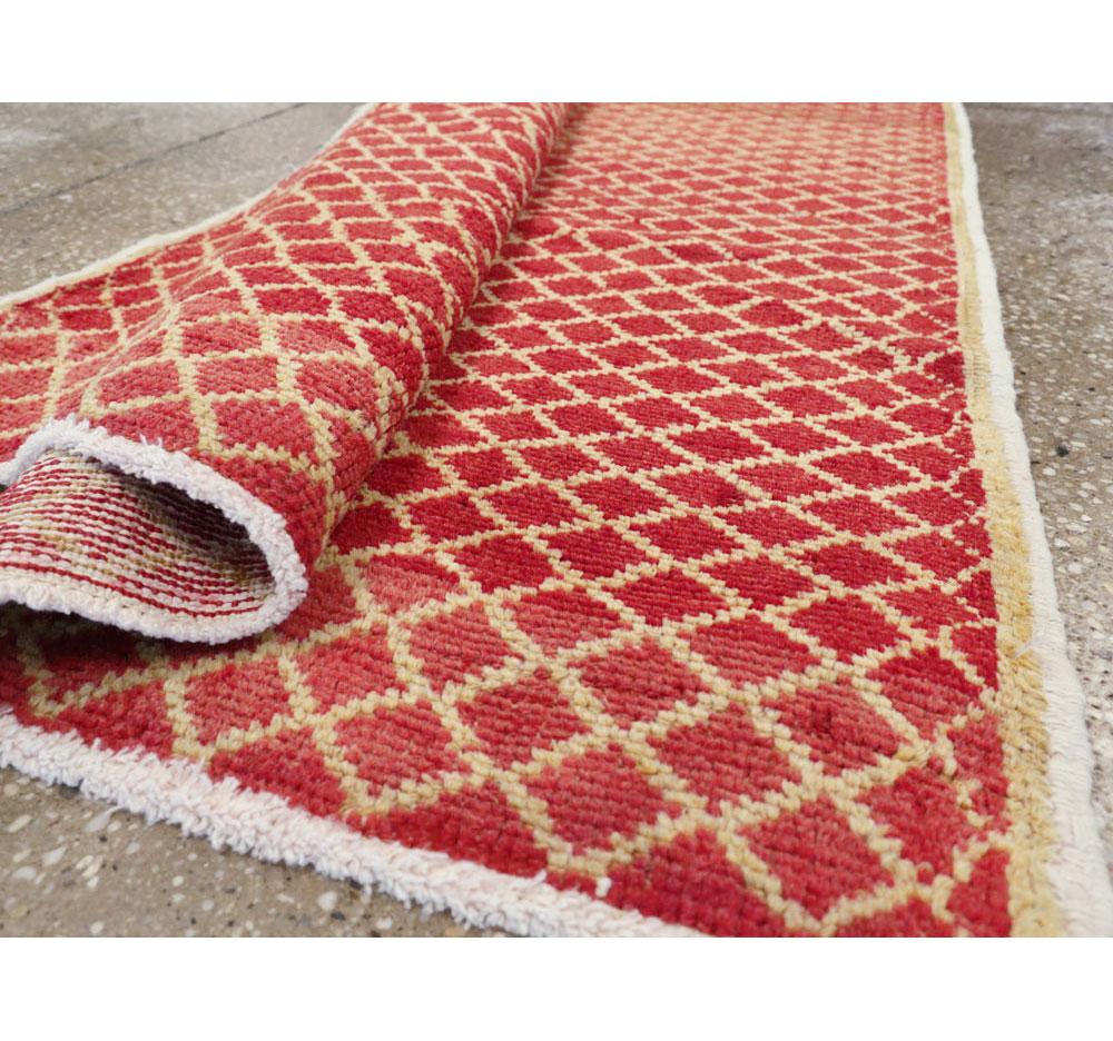 Laine Tapis de couloir turc vintage d'Anatolie en vente