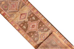 Vintage Turkish Anatolian Runner Rug, 3'1" x 13'7"
