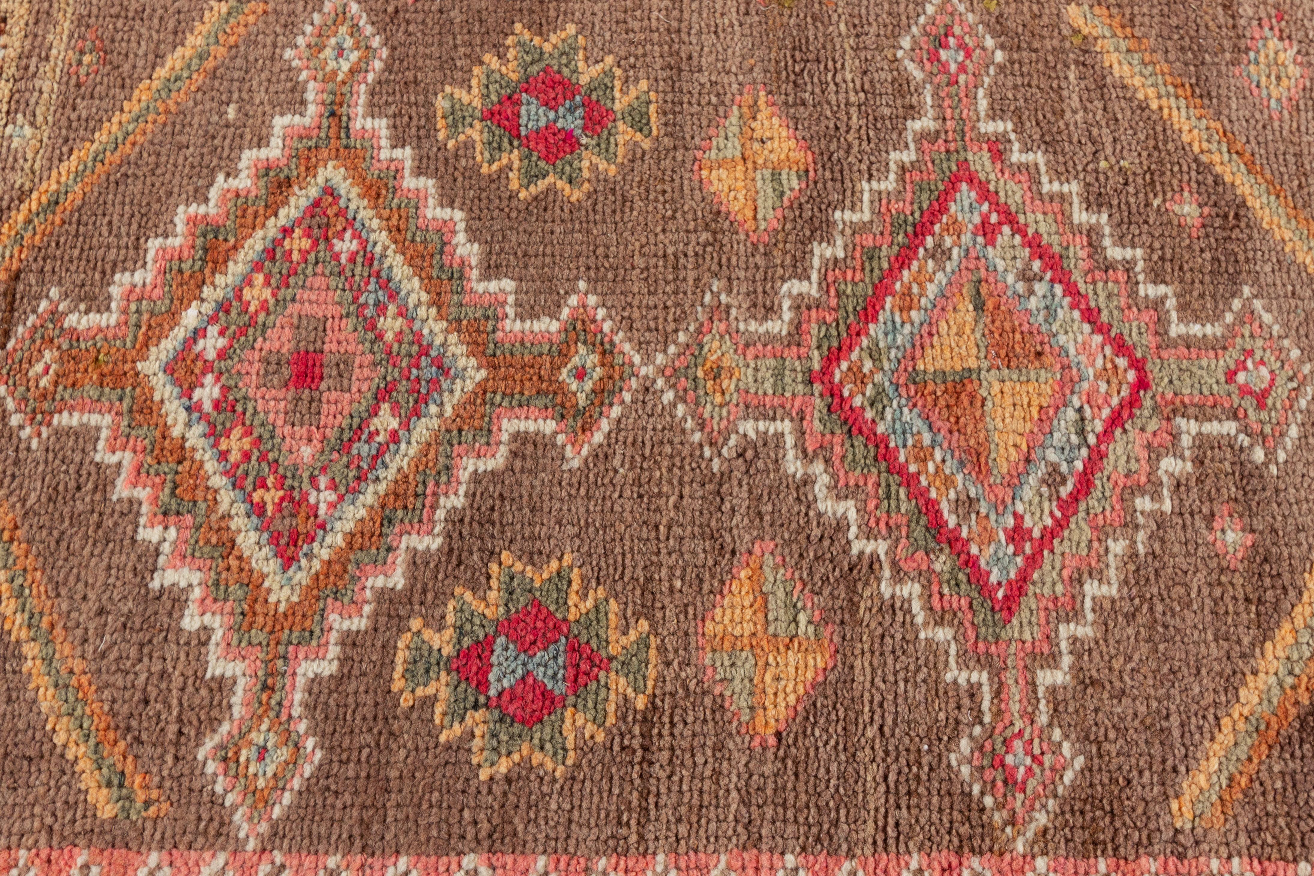 Vintage Turkish Anatolian Runner Rug, 3'1