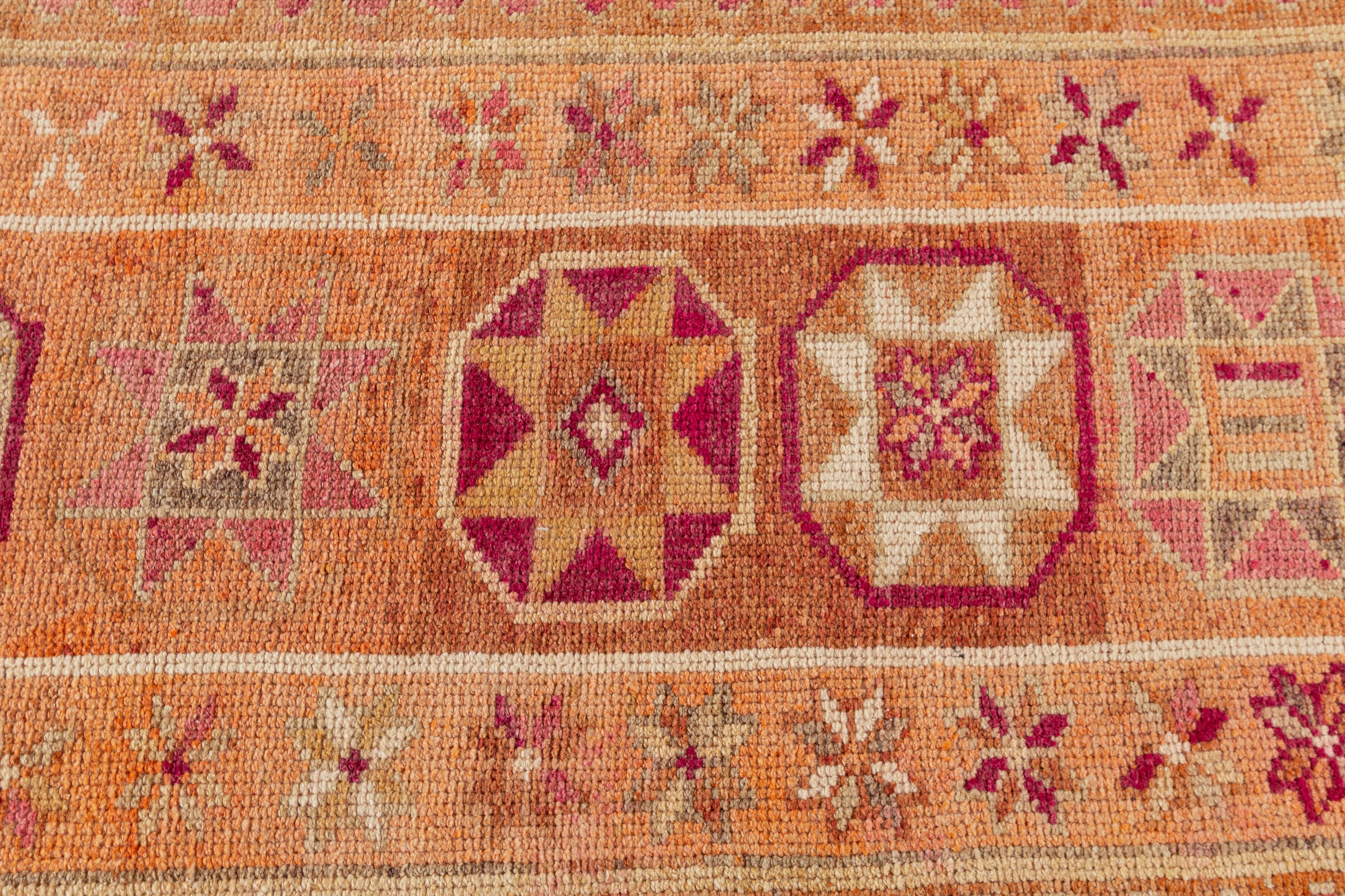 Vintage Turkish Anatolian Runner Rug, 3'2