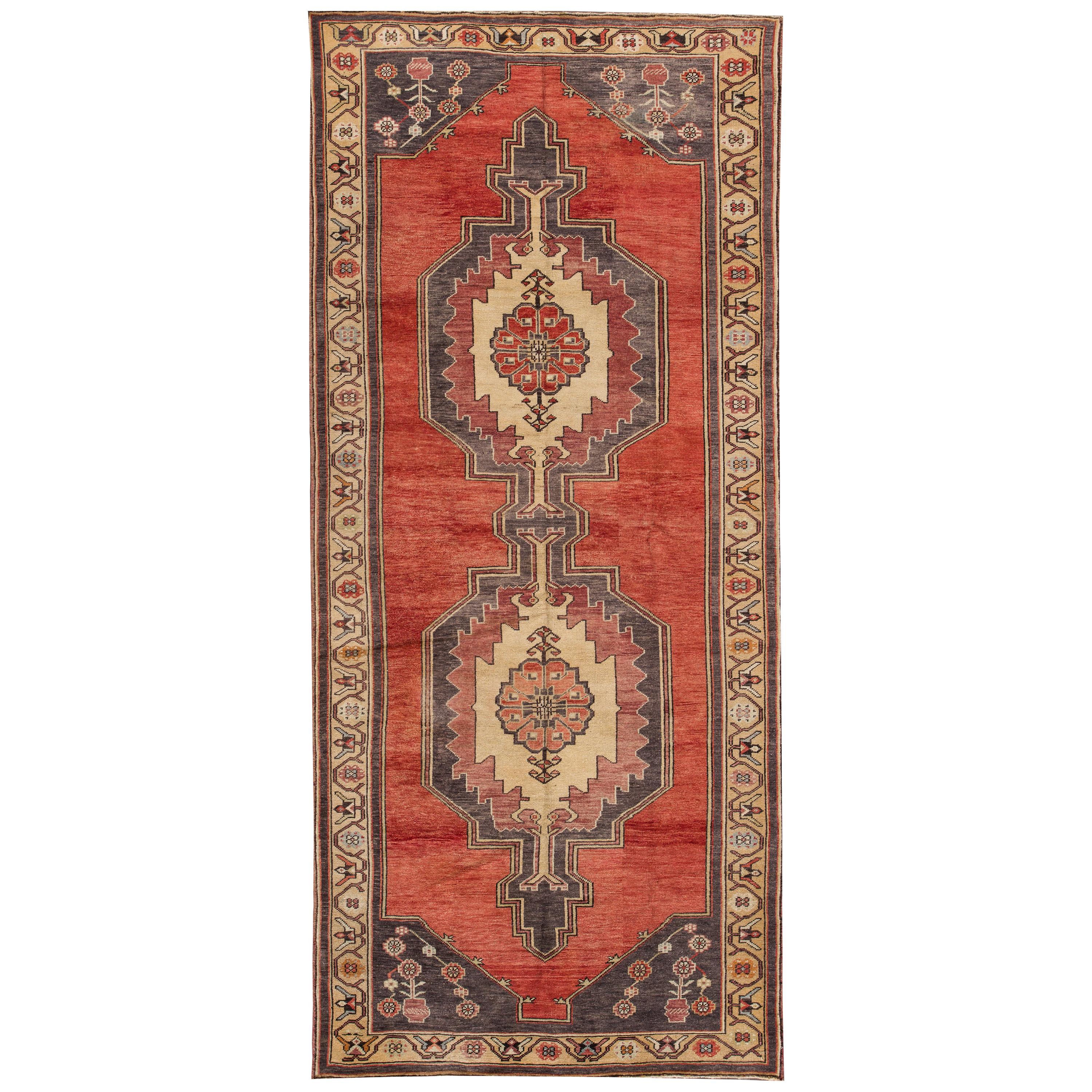 Türkischer anatolischer Läufer, Teppich