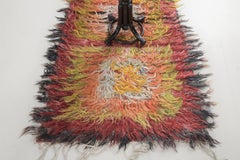 Vintage Turkish Anatolian Tulu by Mehraban Rugs