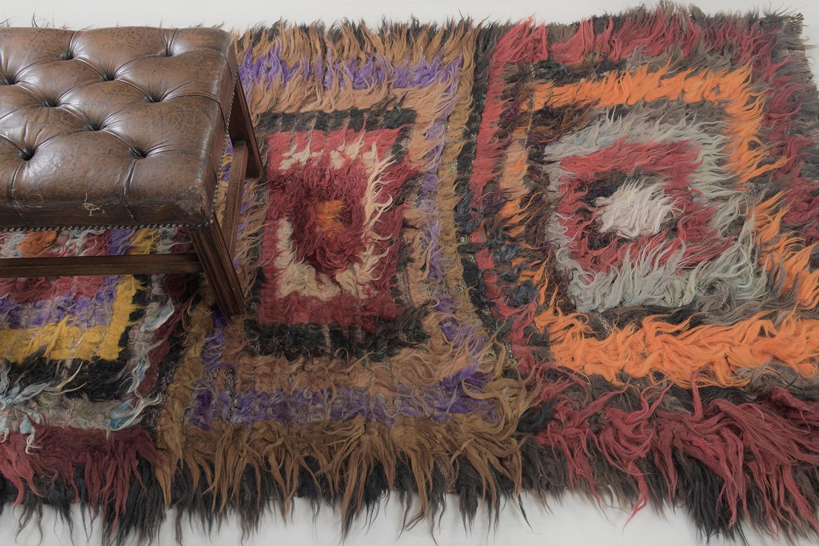 Tulu turco anatolio vintage de Mehraban Rugs en venta 2
