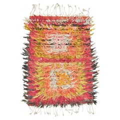 Tapis turc vintage Tulu d'Anatolie par Mehraban