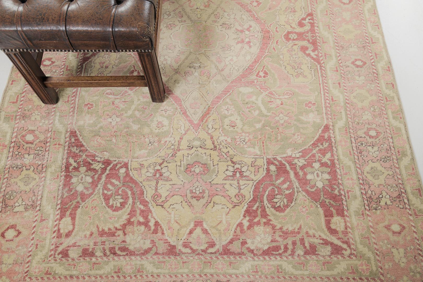 Vintage Turkish Anatolian Urgup by Mehraban Rugs In Good Condition For Sale In WEST HOLLYWOOD, CA