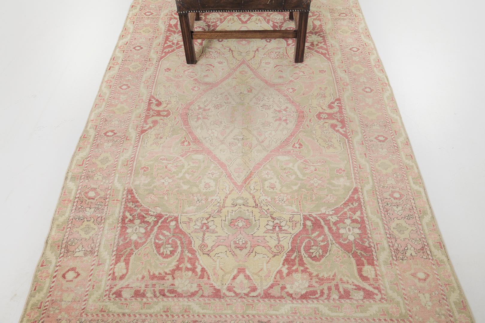 Urgup turco vintage de Anatolia by Mehraban Rugs Lana en venta