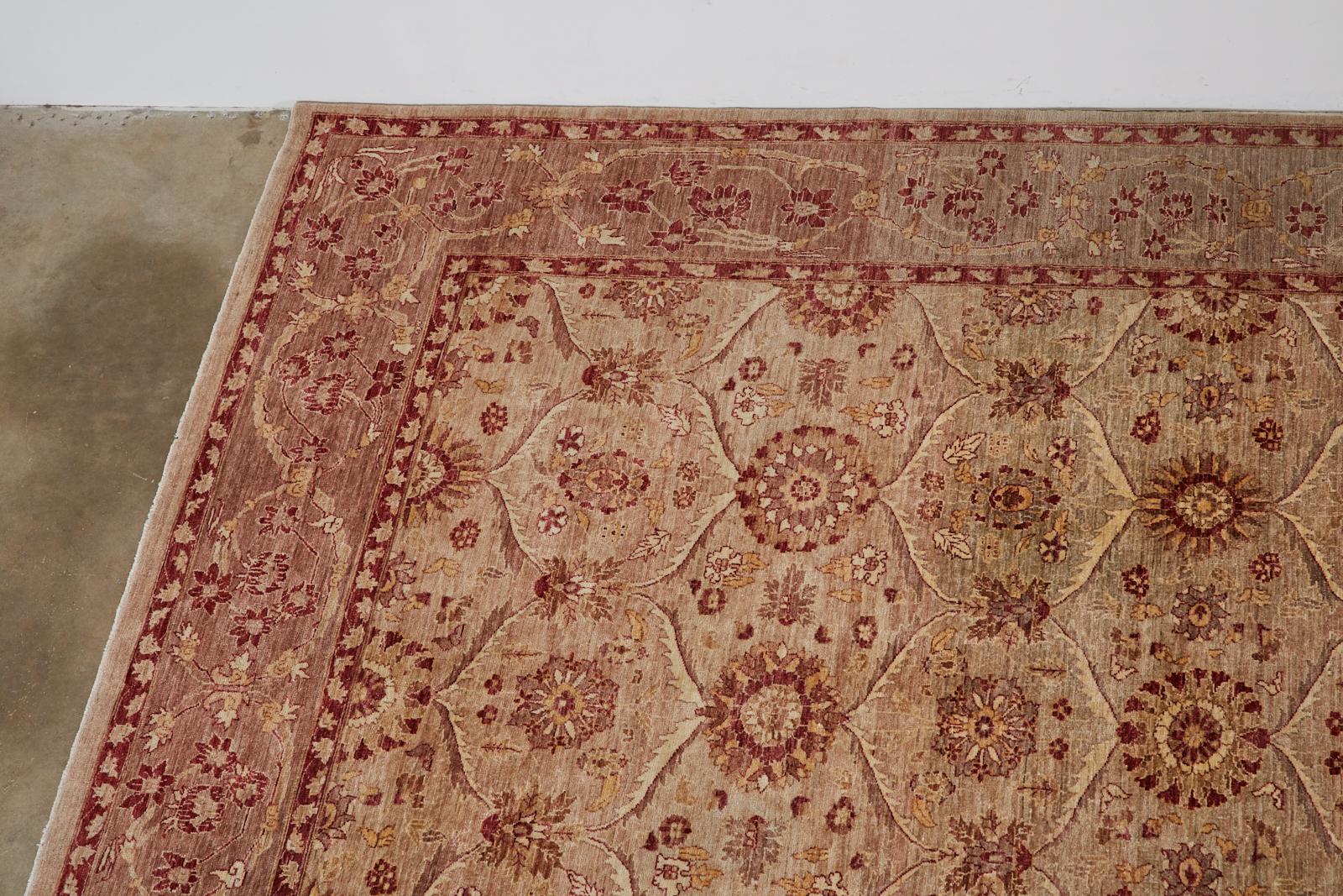 Hand-Knotted Turkish Anatolian Wool Rug For Sale