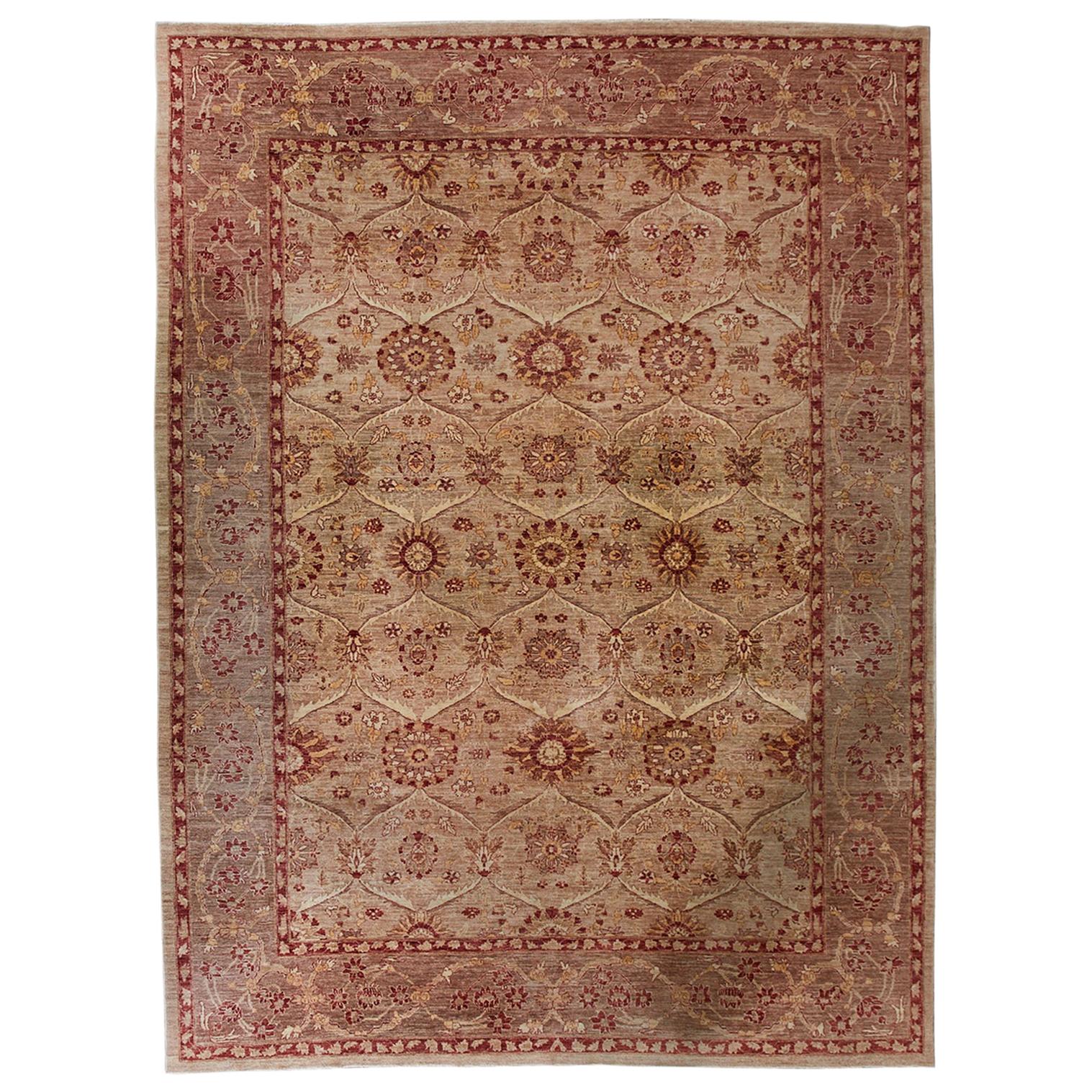 Turkish Anatolian Wool Rug For Sale