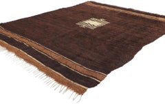 1950's Turkish Angora Wool Carpet with Modern Style