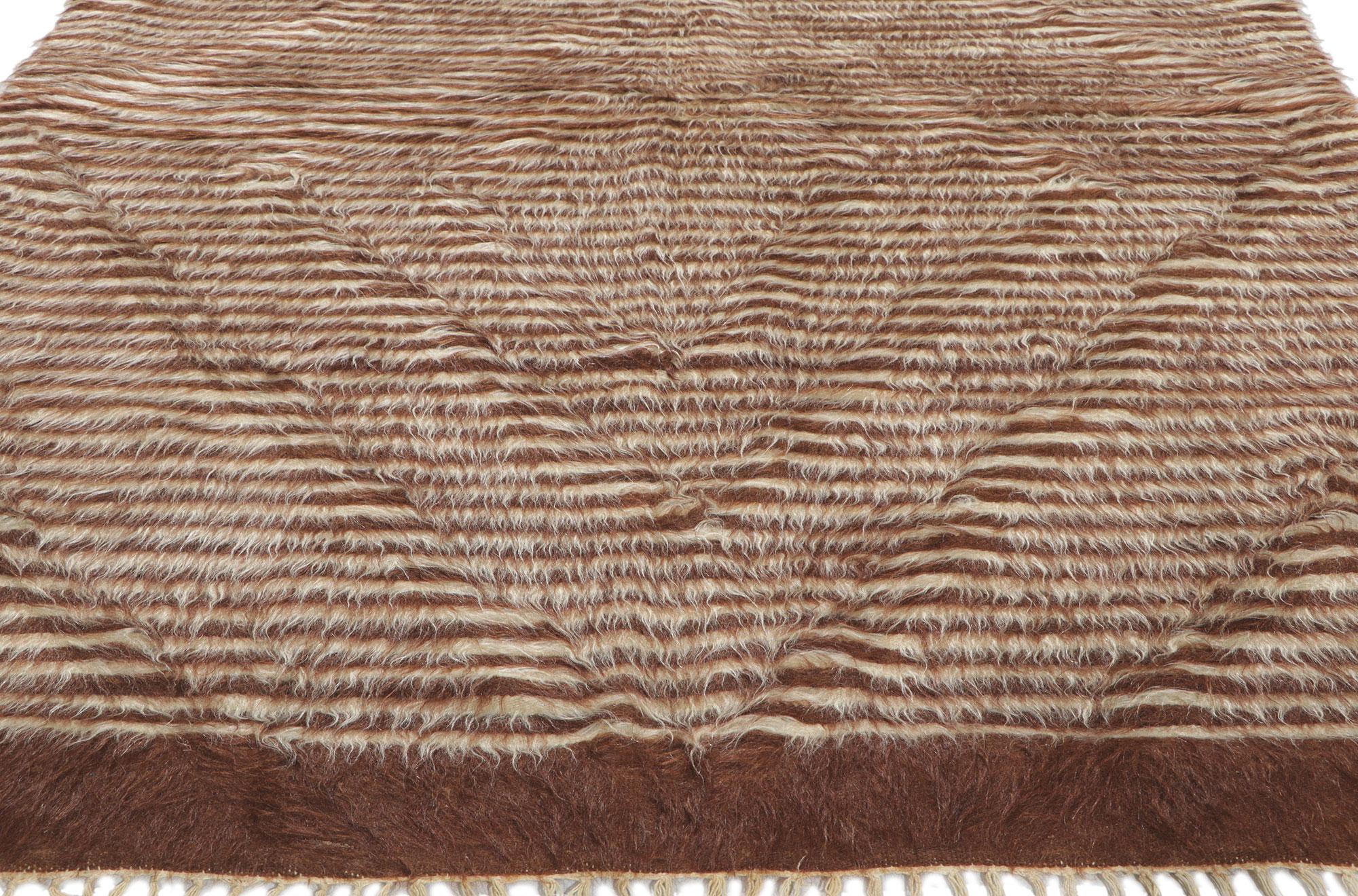Tapis Kilim turc vintage en laine angora Bon état - En vente à Dallas, TX