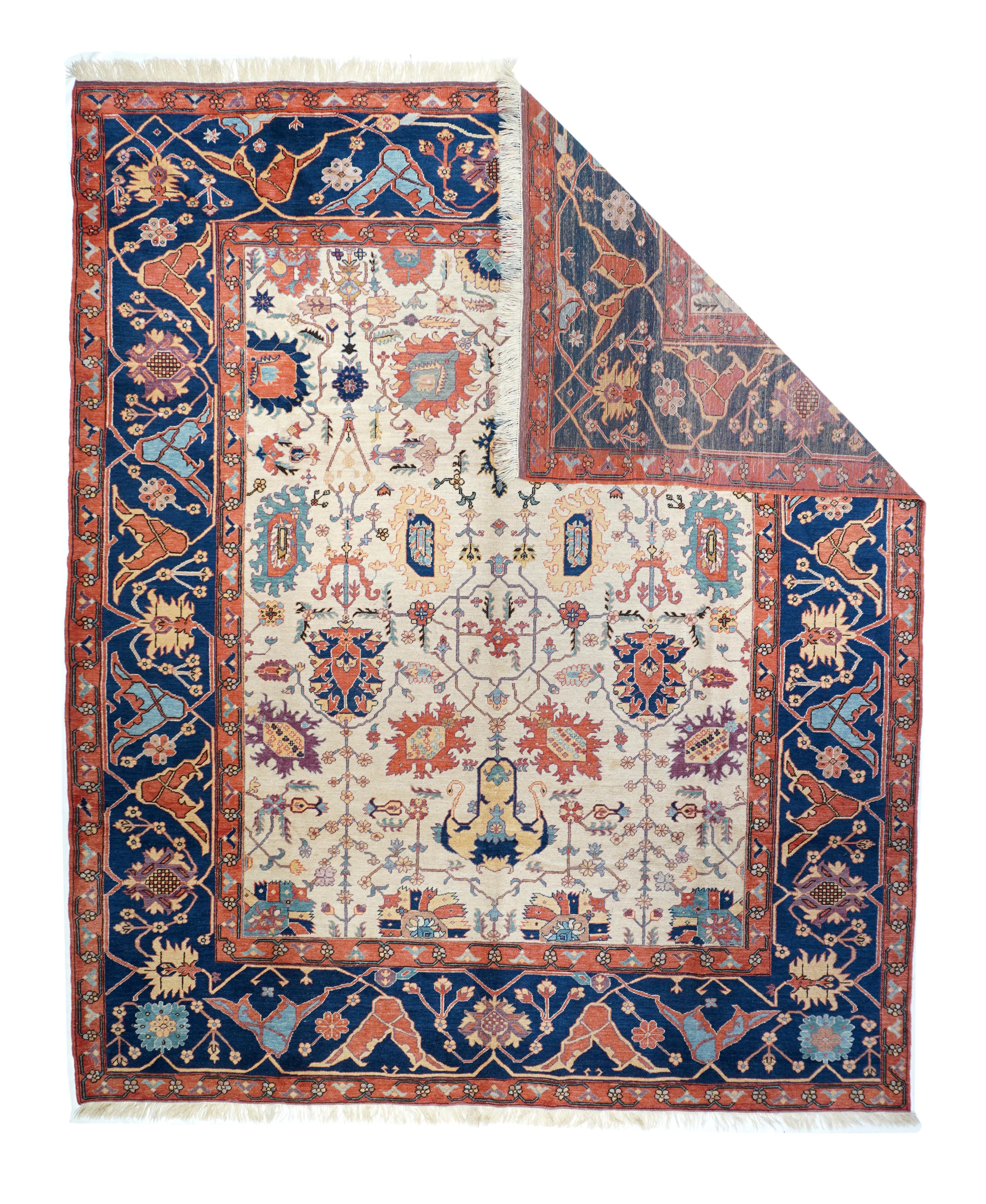Tapis de zone turc Vintage 9'0