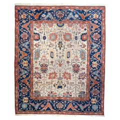 Vintage Turkish Area Rug 9'0" x 10'8"
