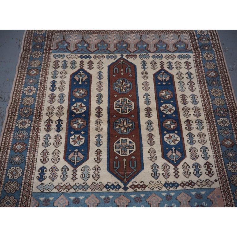 20th Century Vintage Turkish Bergama Rug With Traditional Design, About 40 Years Old For Sale