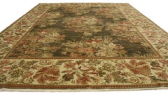 Vintage Turkish Bessarabian Rug with French Victorian Chintz Style