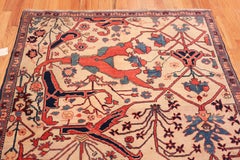 Vintage Turkish Bidjar Design Wagireh Sampler Rug.5 ft 4 in x 6 ft 3 in