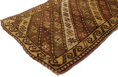 Vintage Turkish Carpet, Anatolian Enchantment Meets Stylish Durability