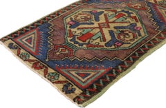 Vintage Turkish Carpet, Anatolian Enchantment Meets Stylish Durability