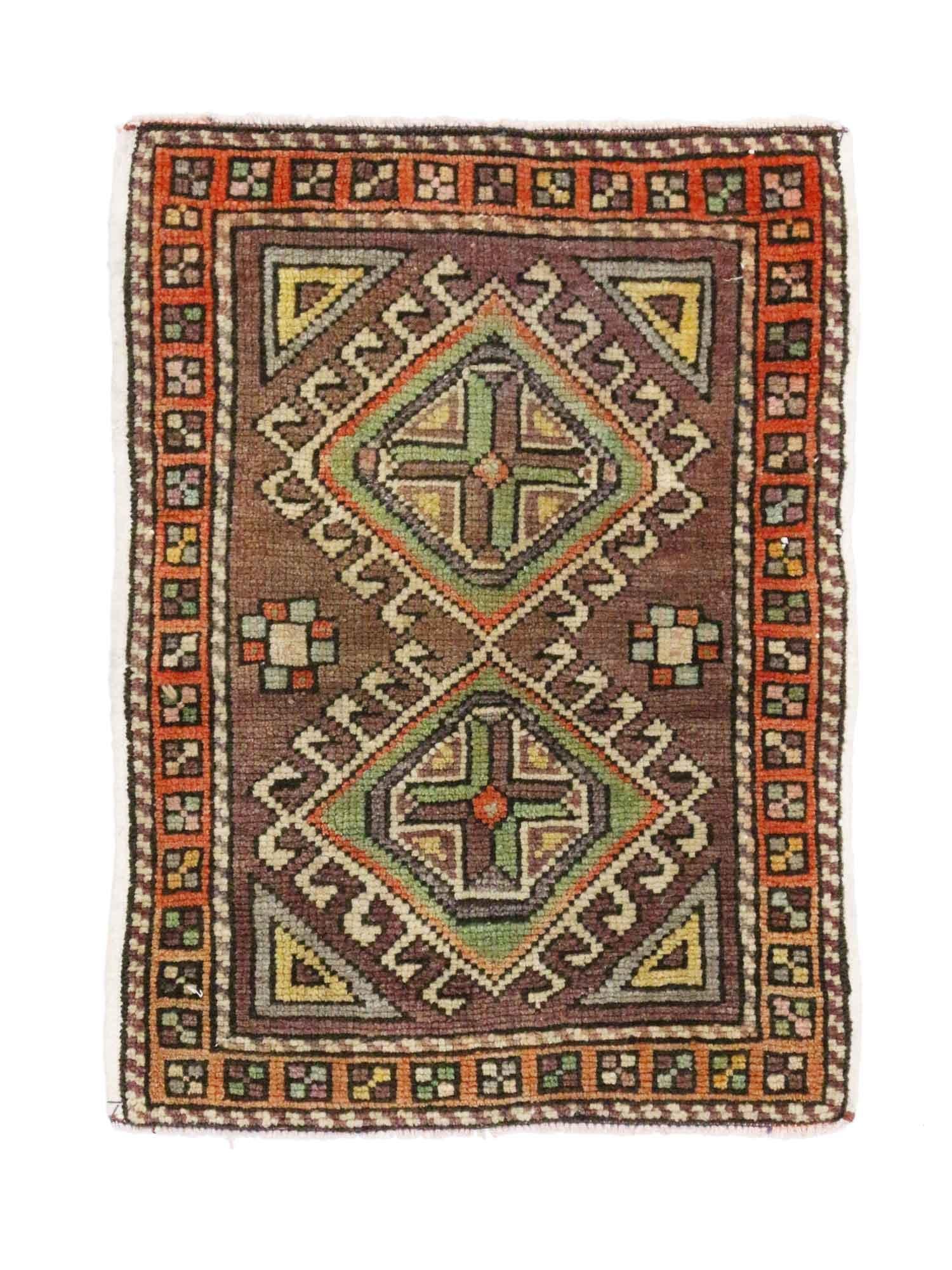 20th Century Vintage Turkish Carpet, Anatolian Enchantment Meets Stylish Durability For Sale