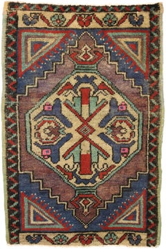 Alfombra turca vintage, el encanto de Anatolia se une a la durabilidad con estilo